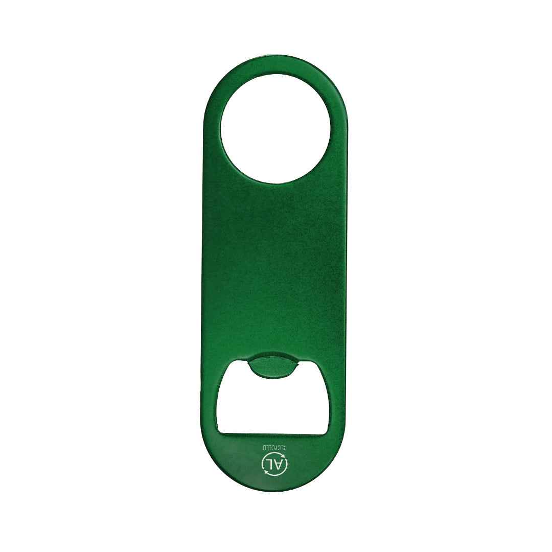 Zarel Recycled Aluminum Opener – Sustainable Promotional Bar Accessory