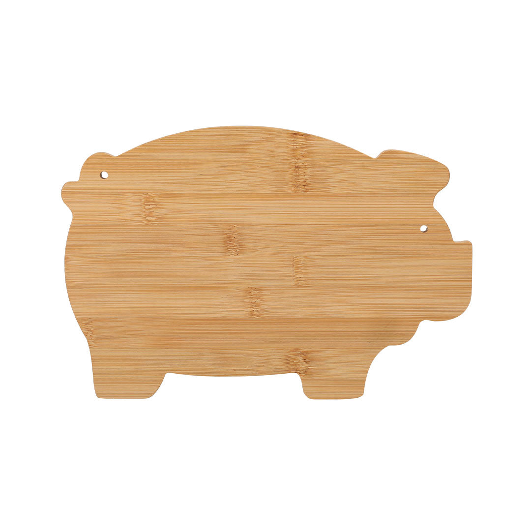 Jular Kitchen Board – Soft Bamboo Pig-Shaped Design