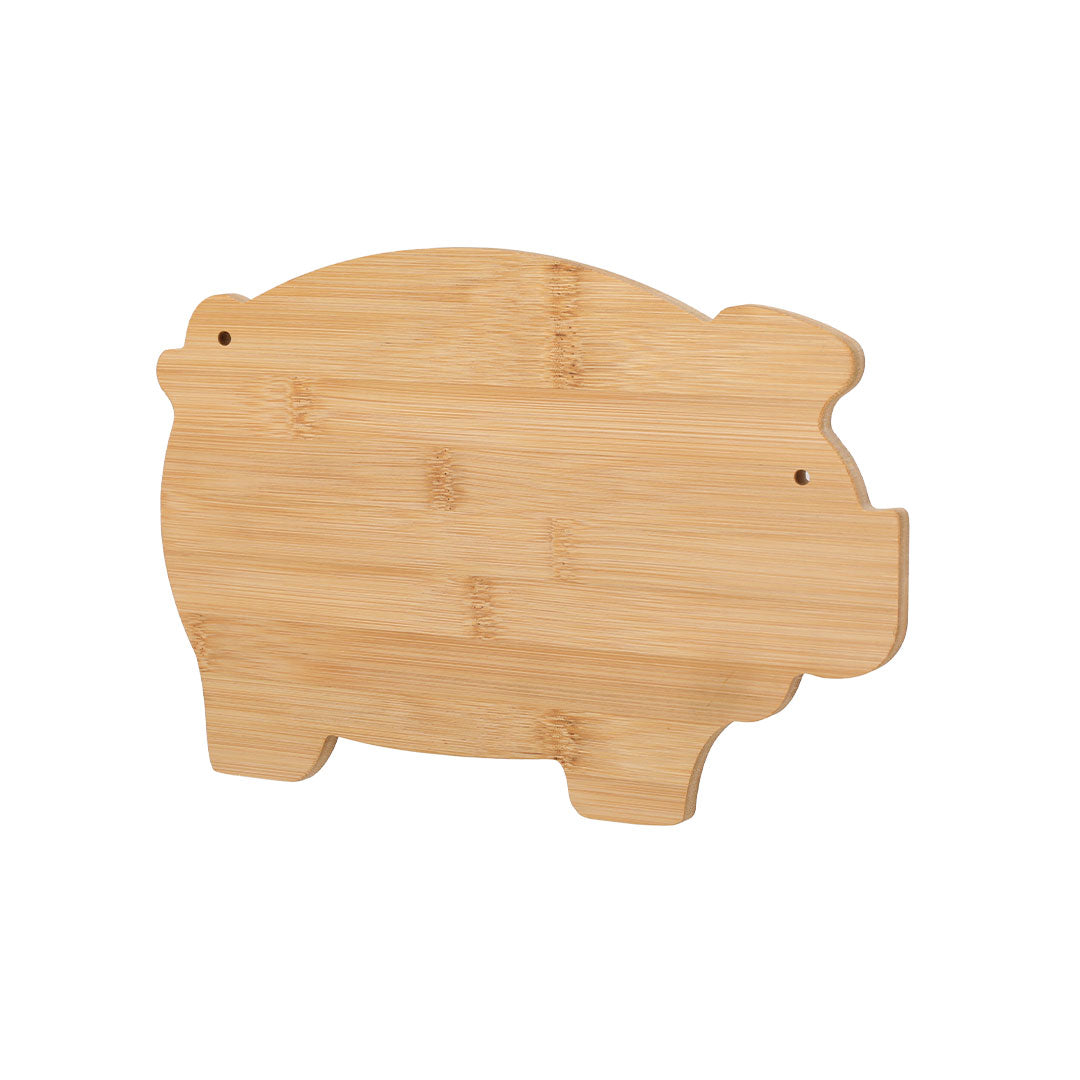 Jular Kitchen Board – Soft Bamboo Pig-Shaped Design