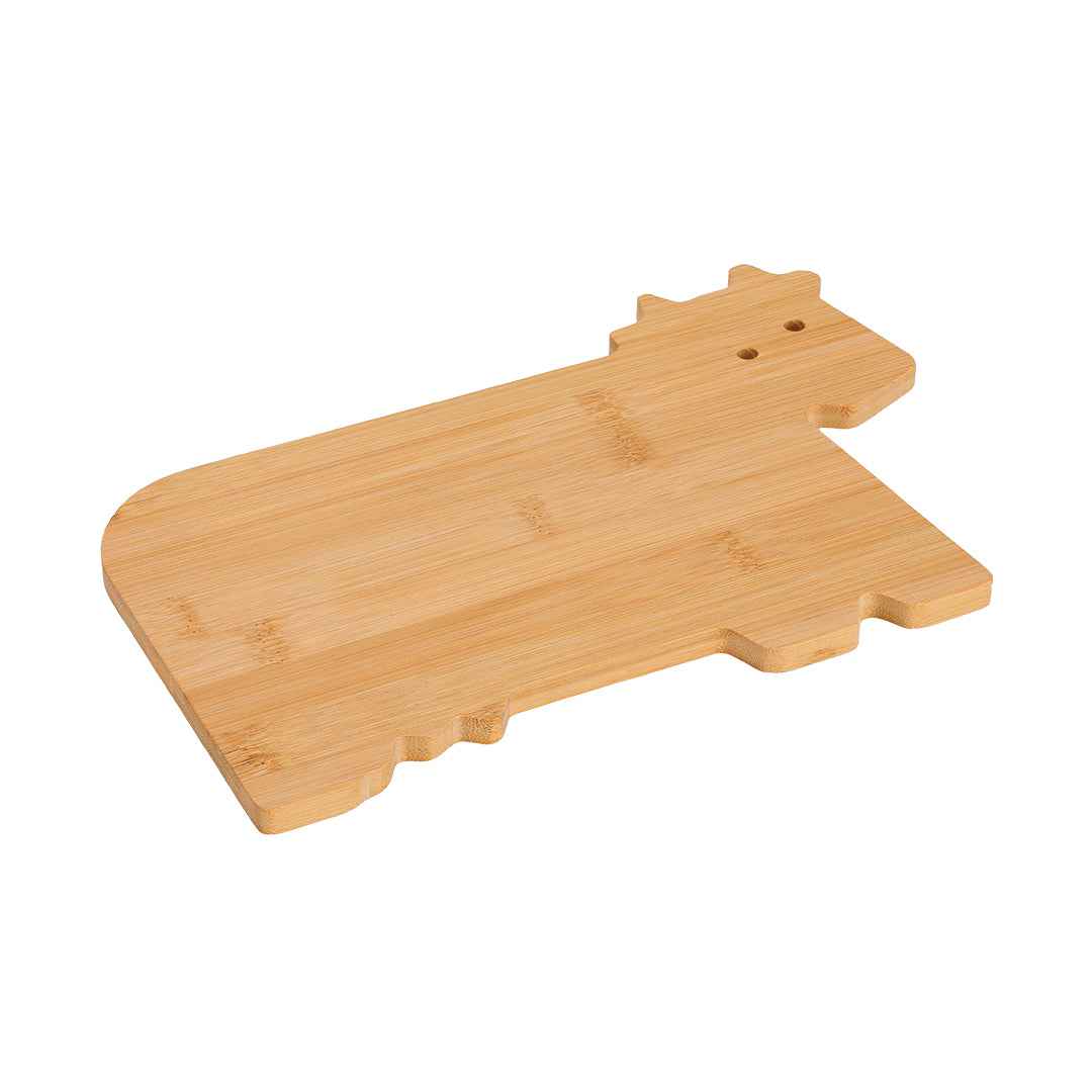 Olisar Bamboo Kitchen Board – Soft Bamboo Cutting Board with Cow Design