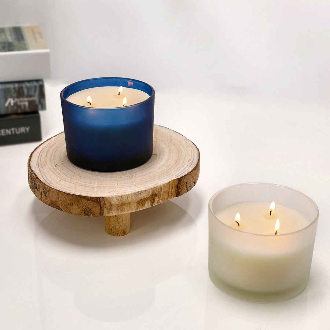 Lenzox Aromatic Candle – Premium Scented Glass Jar Candle