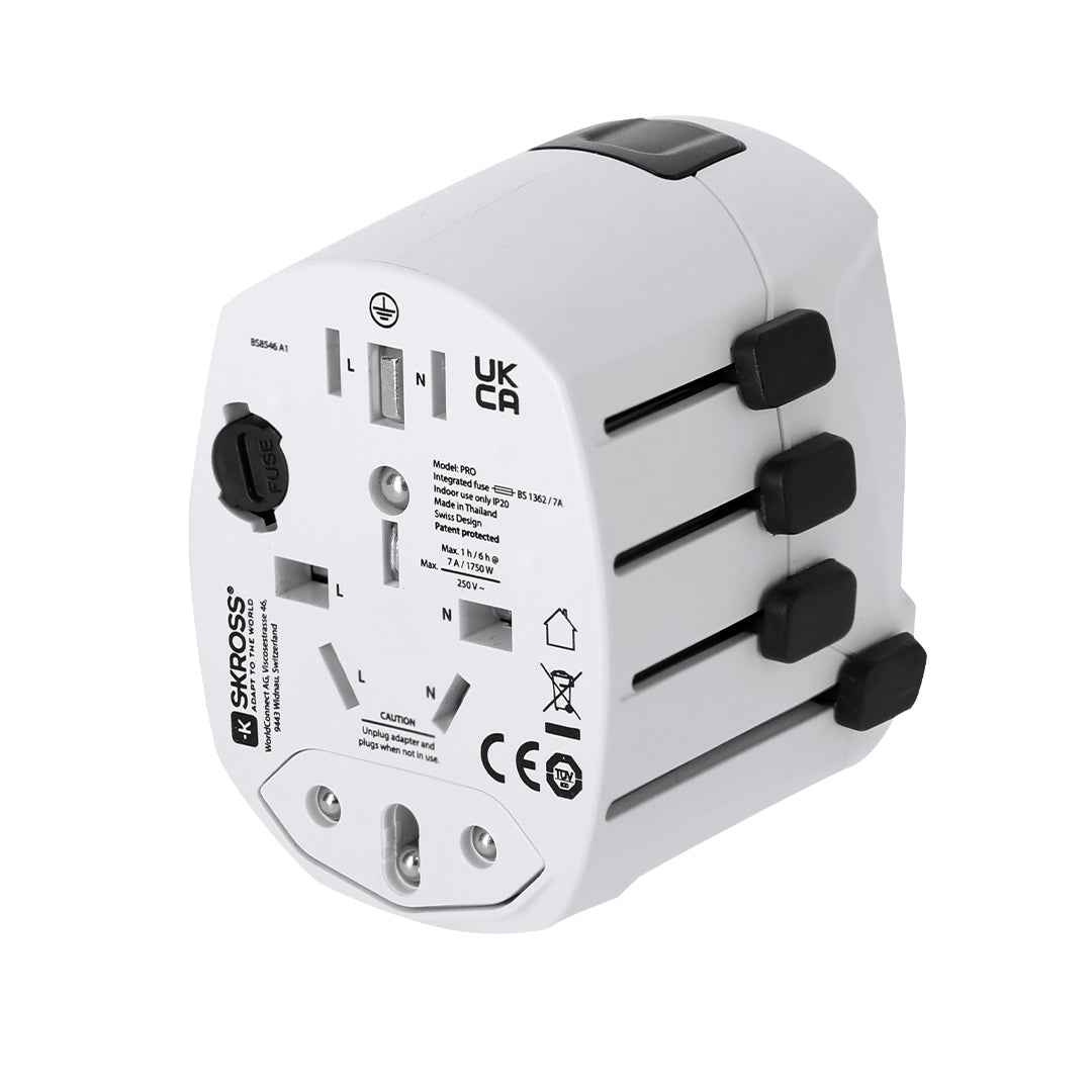 travel adapter PRO 3-POLE - PRO 3-POLE
