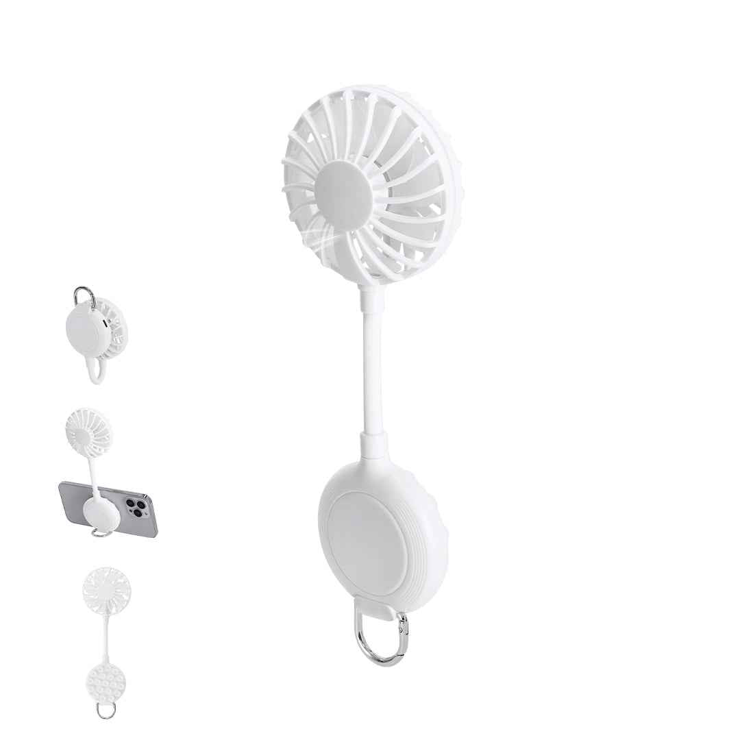 Kelanor Fan – Multiposition USB Rechargeable Fan with Suction Cup
