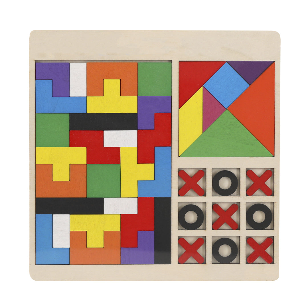 Meloxar Wooden Puzzle Set for Educational and Promotional Use