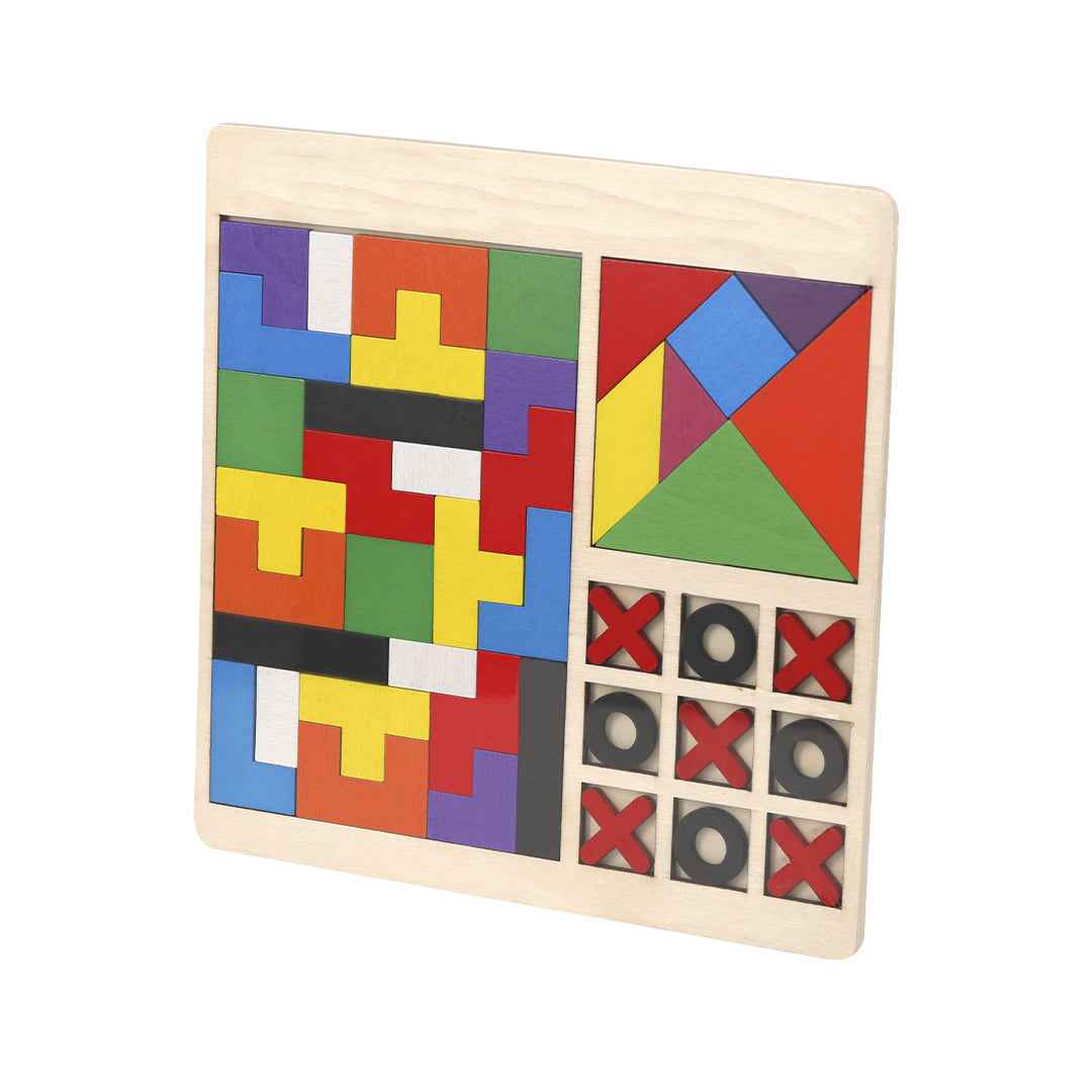 Meloxar Wooden Puzzle Set for Educational and Promotional Use