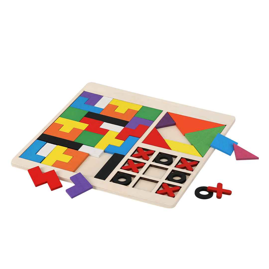 Meloxar Wooden Puzzle Set for Educational and Promotional Use
