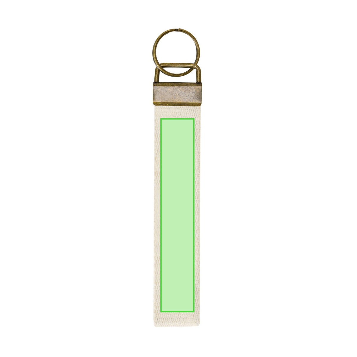 Kendra Keychain – Durable Polyester and Metal Keychain for Promotional Use