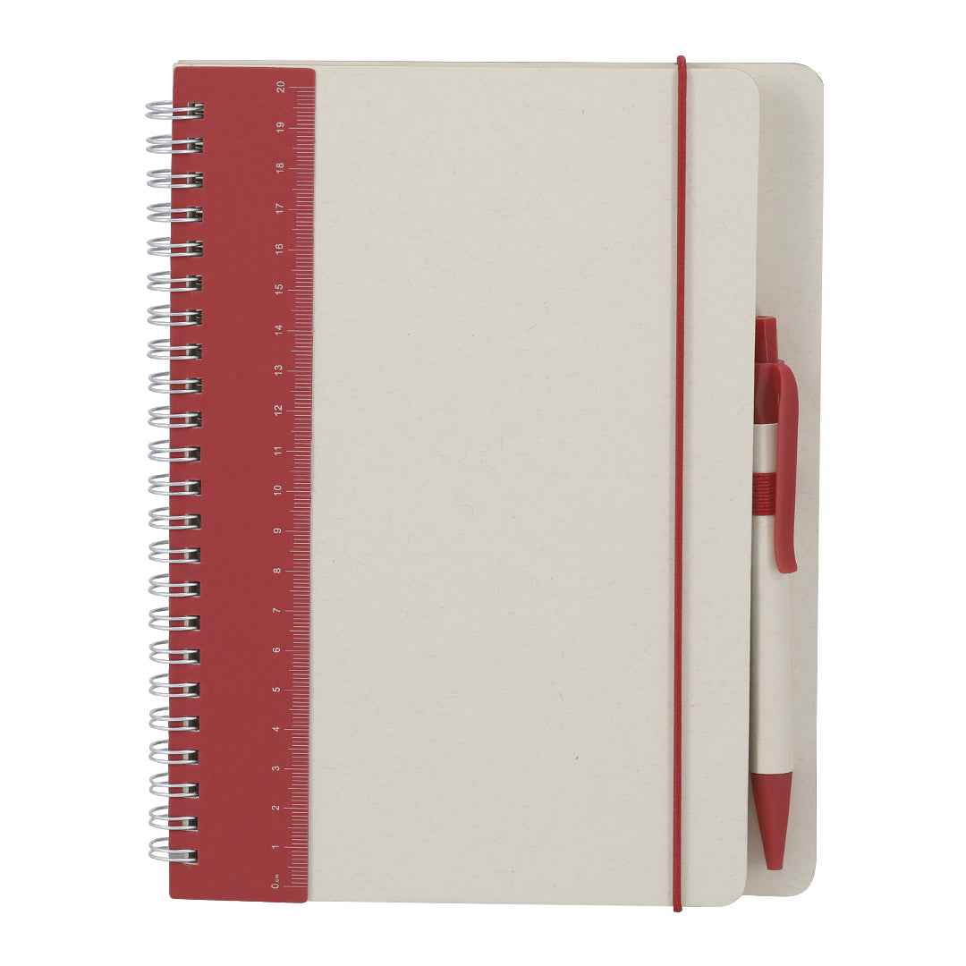 Kirax Recycled Milk Carton Notebook - Sustainable Notepad for Bulk Orders