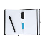 Kudar Blackboard Notepad - Recycled PU Notebook for Bulk Orders