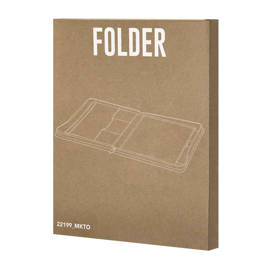 Wonar Recycled PU Folder - Elegant and Sustainable Organiser