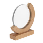 Xiflex Trophy Plate – Elegant Glass Award with Wooden Base