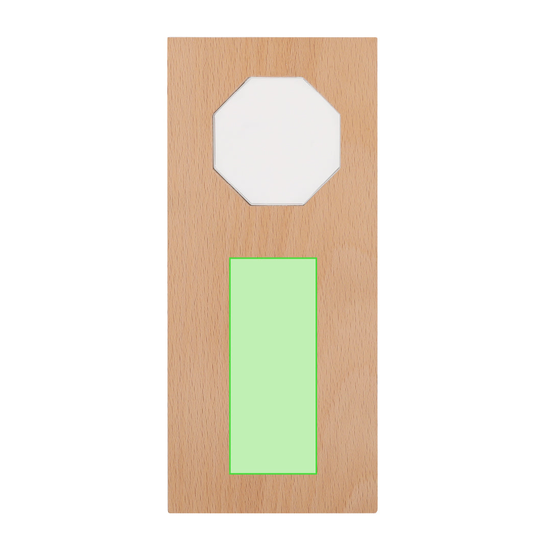 Taorex Trophy Plaque – Elegant Wooden and Glass Award