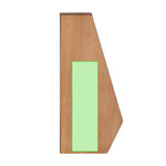 Sindar Trophy Plaque – Elegant Award with Wooden Base and Recycled Aluminium Plate