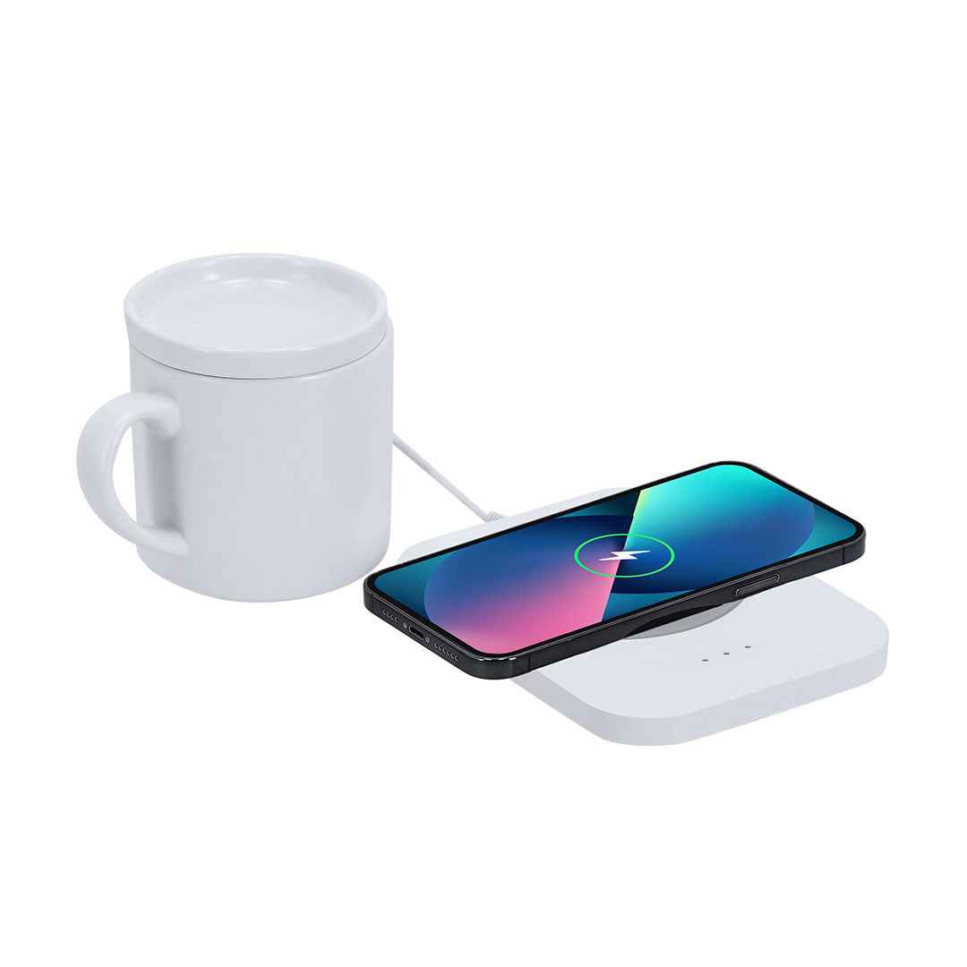 Wasoox Wireless Cup Warmer – Keep Drinks Perfectly Warm with Fast Charging