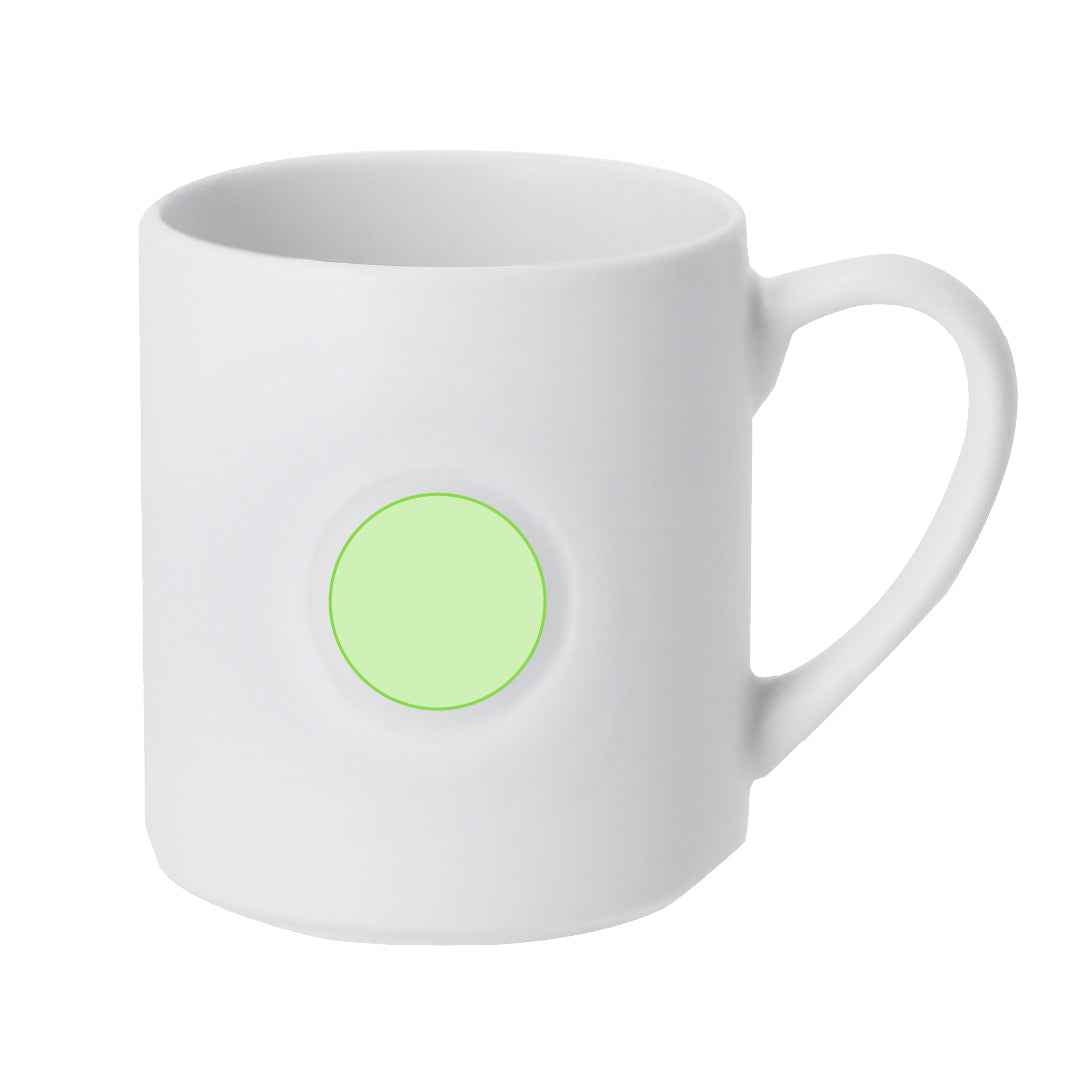 Tiraan Ceramic Mug - Customisable 350ml Matte Finish Mug for Irish Businesses