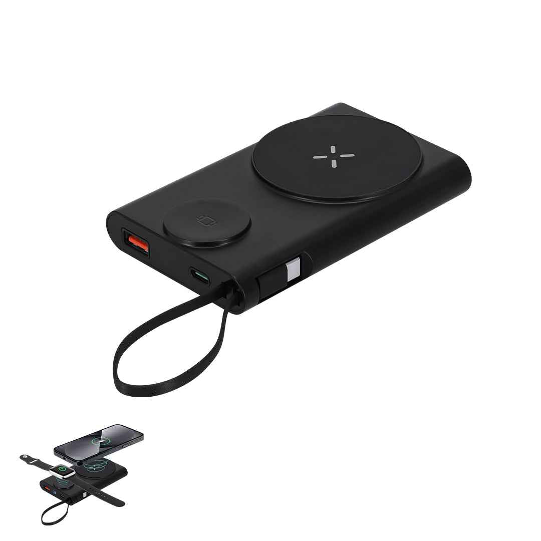 Barian External Battery - 10,000 mAh Wireless Power Bank with Magsafe