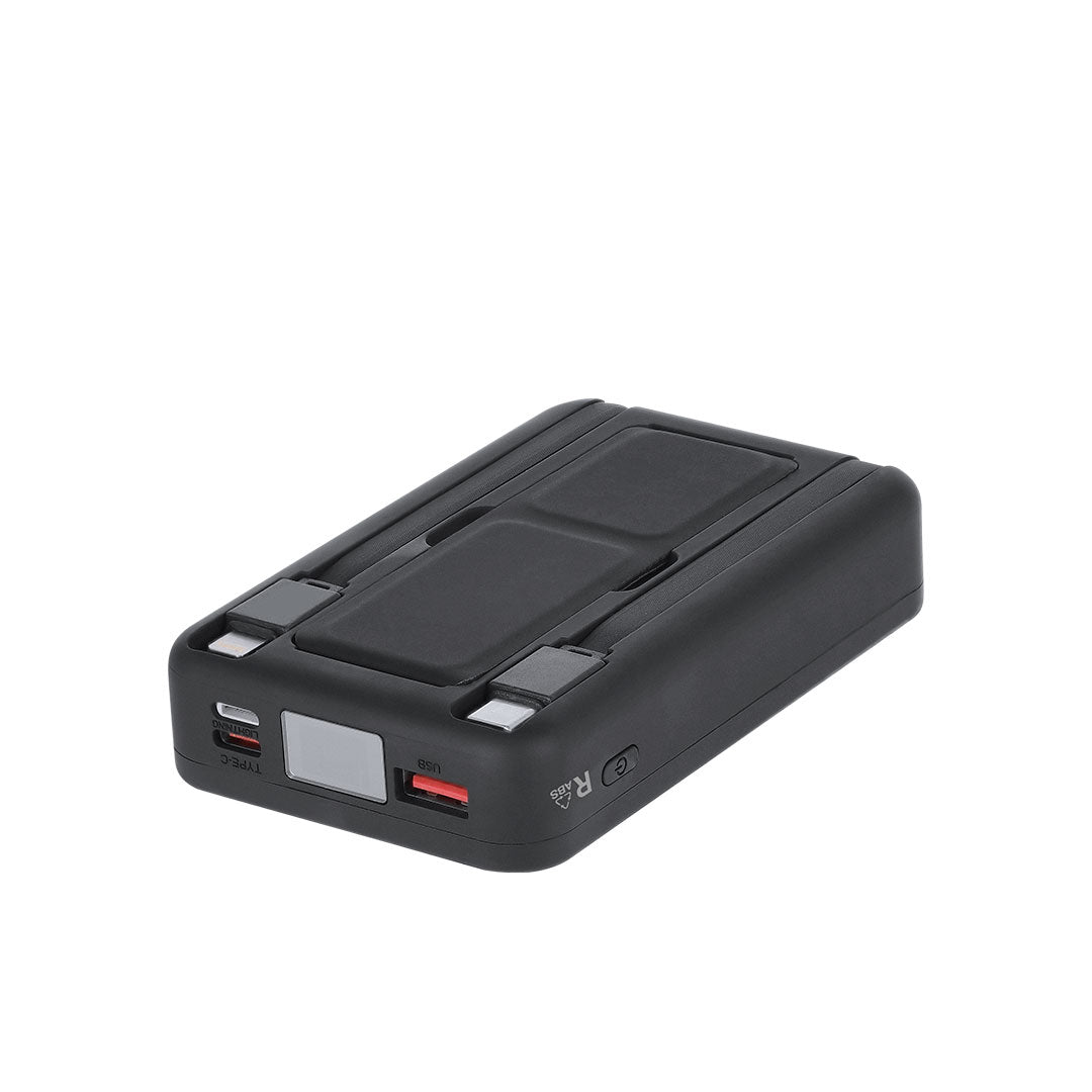 Granzax External Auxiliary Battery – 10,000 mAh Recycled ABS Power Bank