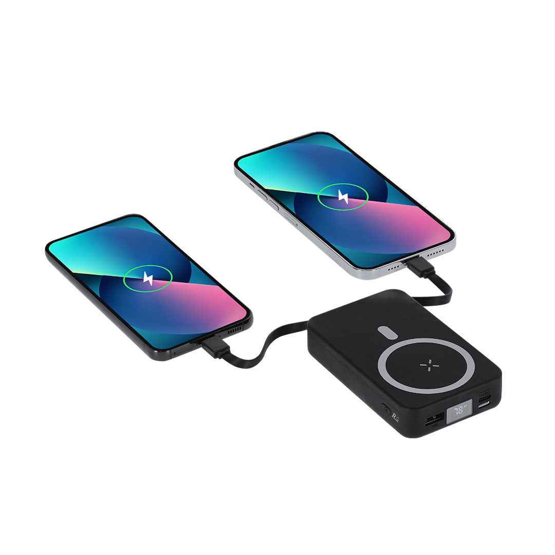 Granzax External Auxiliary Battery – 10,000 mAh Recycled ABS Power Bank