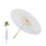 Zalea Wooden Umbrella – Natural Wood Handle with Paper Fabric