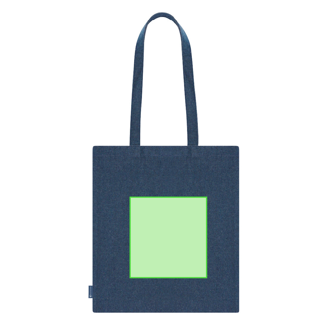 Spinel Recycled Denim Bag – Durable Eco-Friendly Tote for Businesses