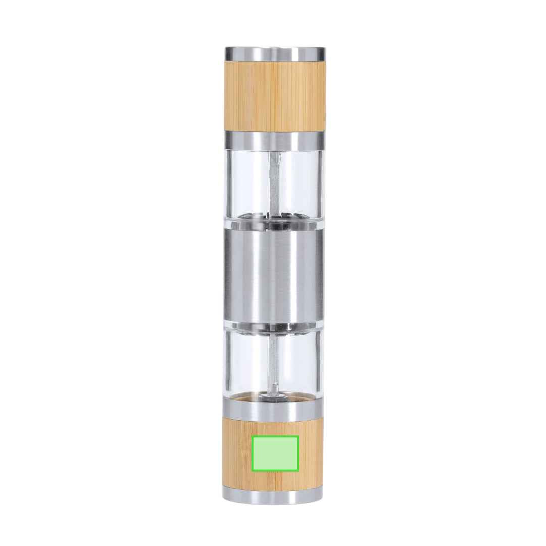 Tiamat Manual Salt and Pepper Grinder – Quality Bamboo & Stainless Steel