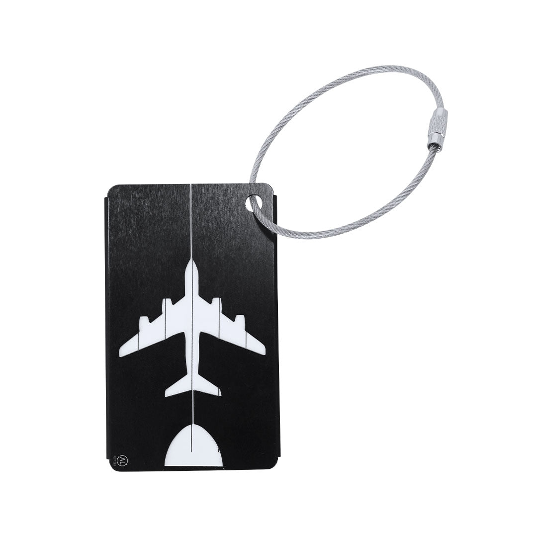 Hekla Suitcase Identifier – Durable Recycled Aluminium Luggage Tag