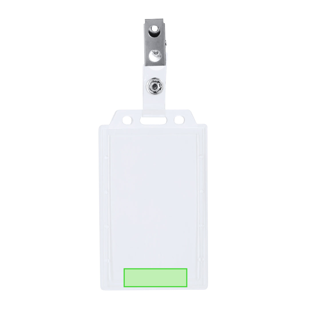 Helock Rigid PS Identifier – Durable ID Holders for Bulk Orders