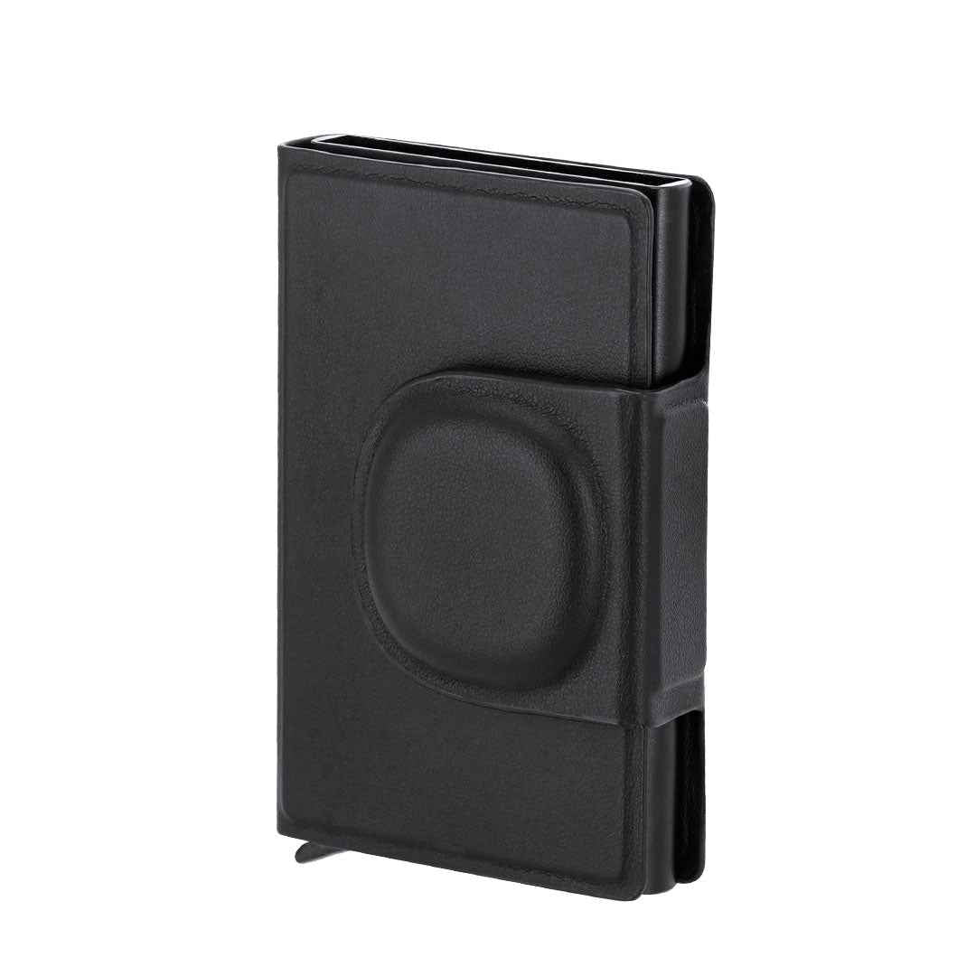 Selkik PU Card Holder with Locator – Secure and Track Your Cards