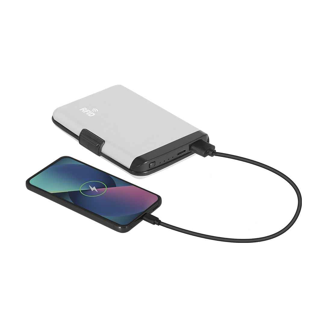Chefler PowerBank Card Holder - Practical and Secure Aluminium Accessory