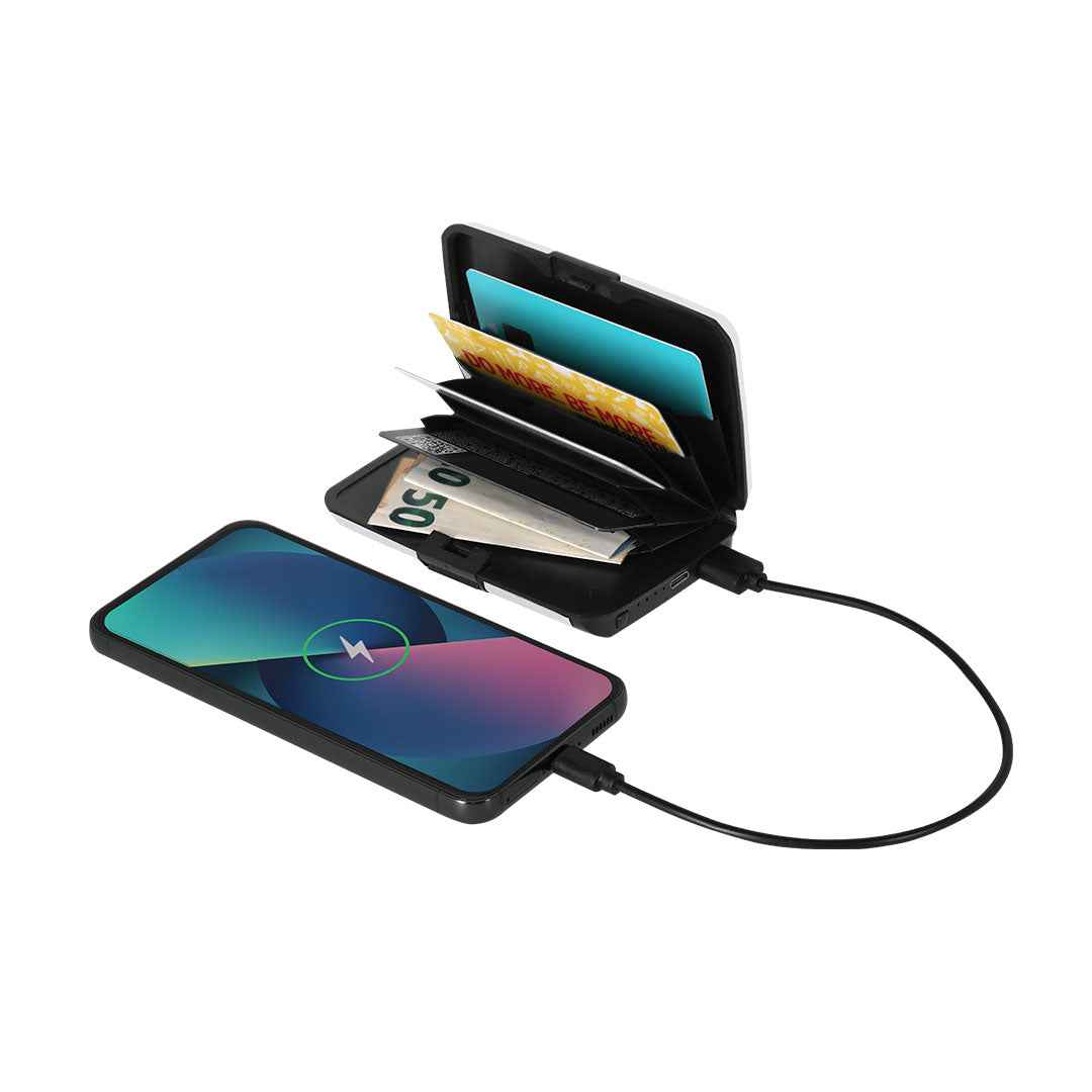 Chefler PowerBank Card Holder - Practical and Secure Aluminium Accessory