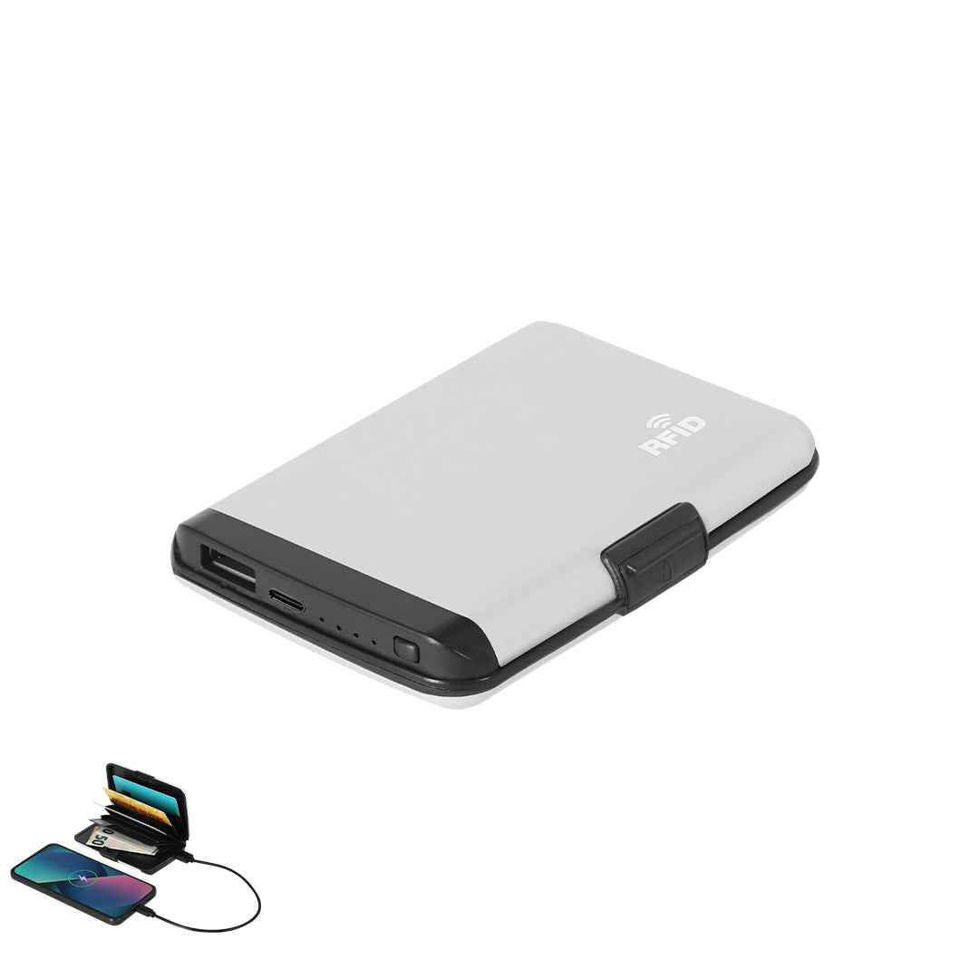 Chefler PowerBank Card Holder - Practical and Secure Aluminium Accessory