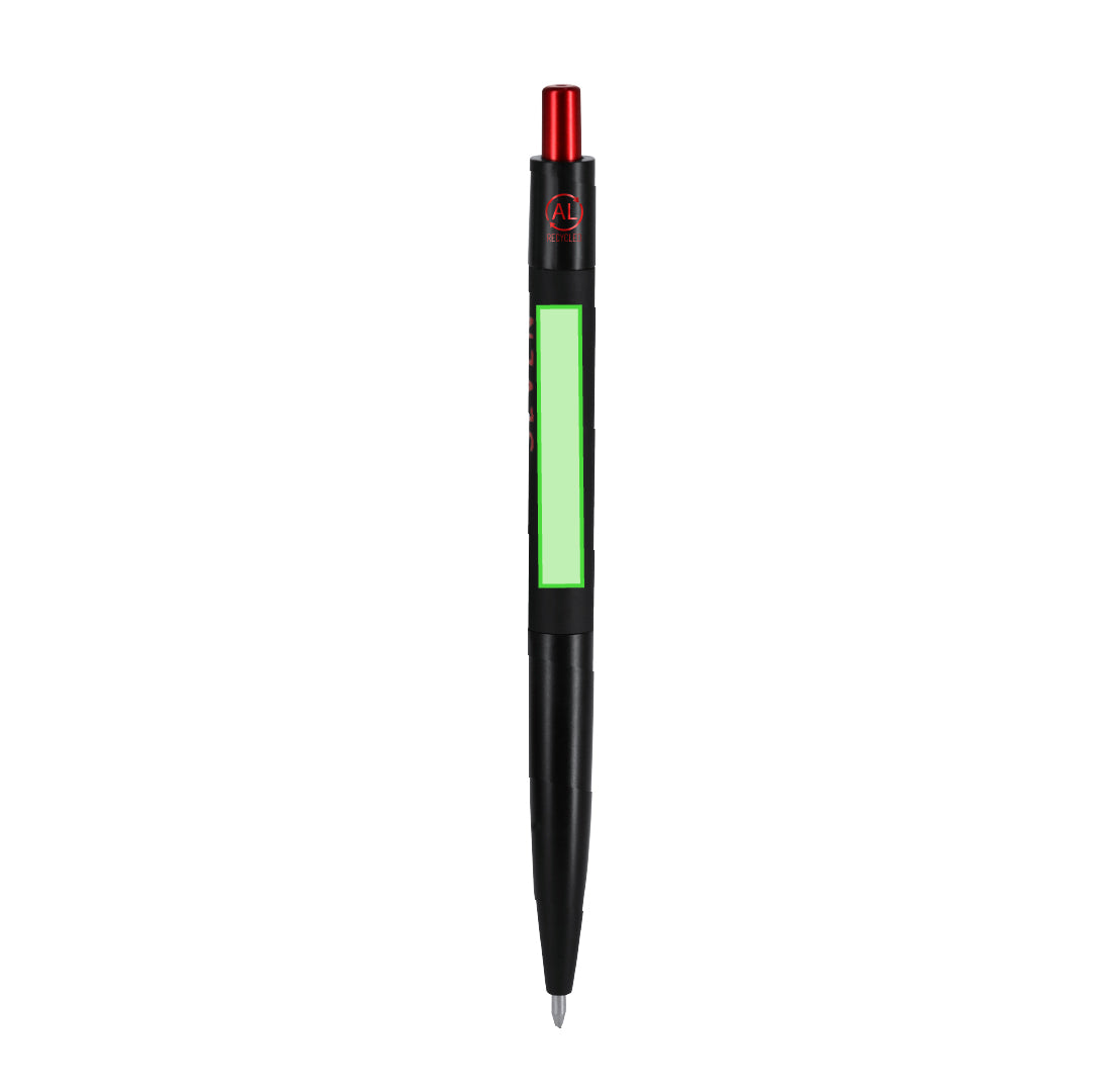 Crysta recycled aluminium pen – Sustainable Push-Button Pointer Pen