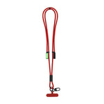 Elnora Lanyard Mobile Holder with Charger Cable – Practical Promotional Accessory