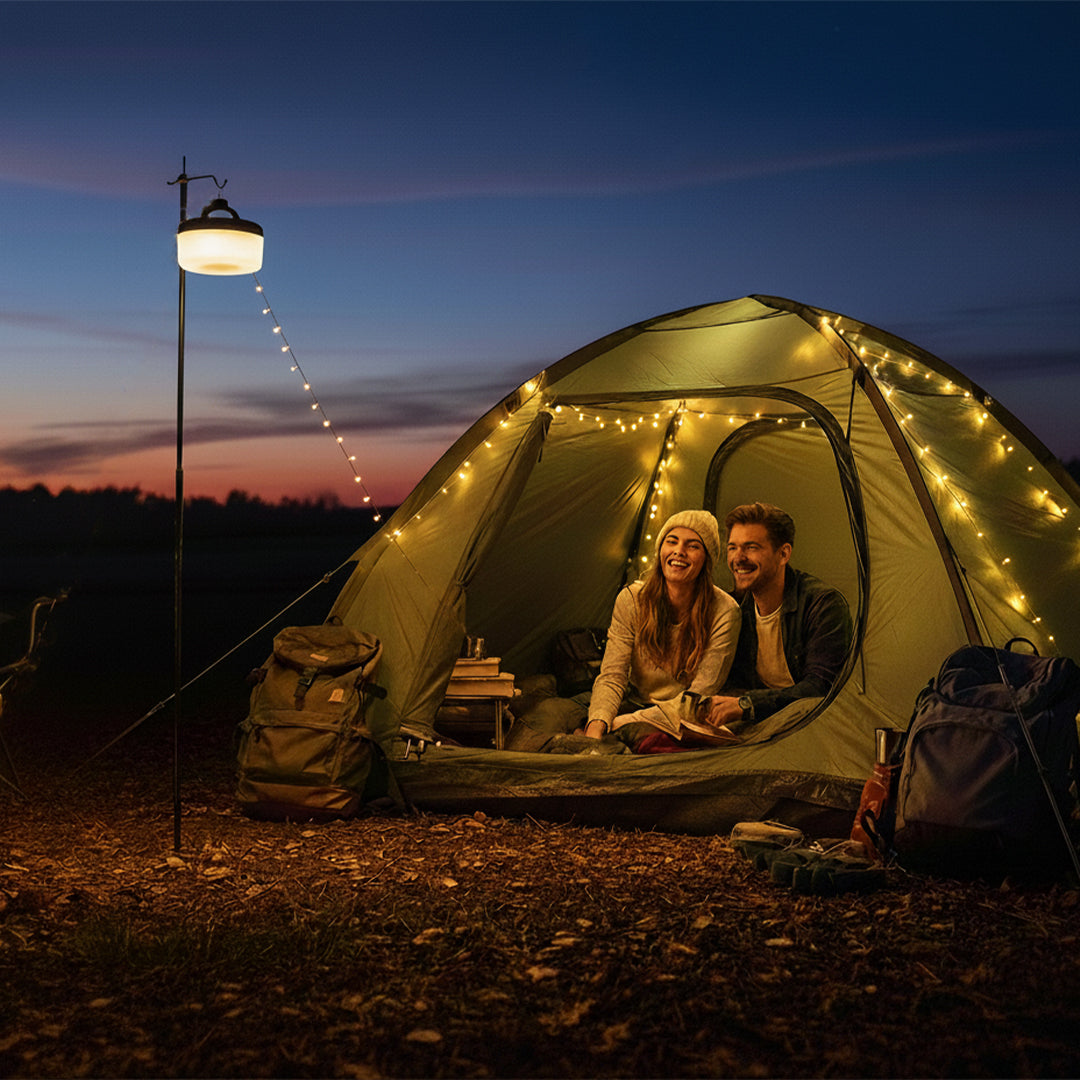 Lukkas Extendable LED Lights - Rechargeable 8m Garland with Multiple Lighting Modes