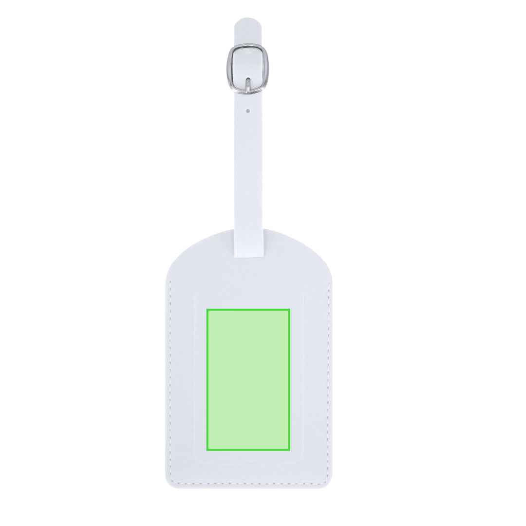 Mathiax Luggage Identifier - Durable Recycled PU Tag for Travel
