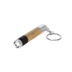 Nebula Pen with Flashlight – Bamboo Body Promotional Pen