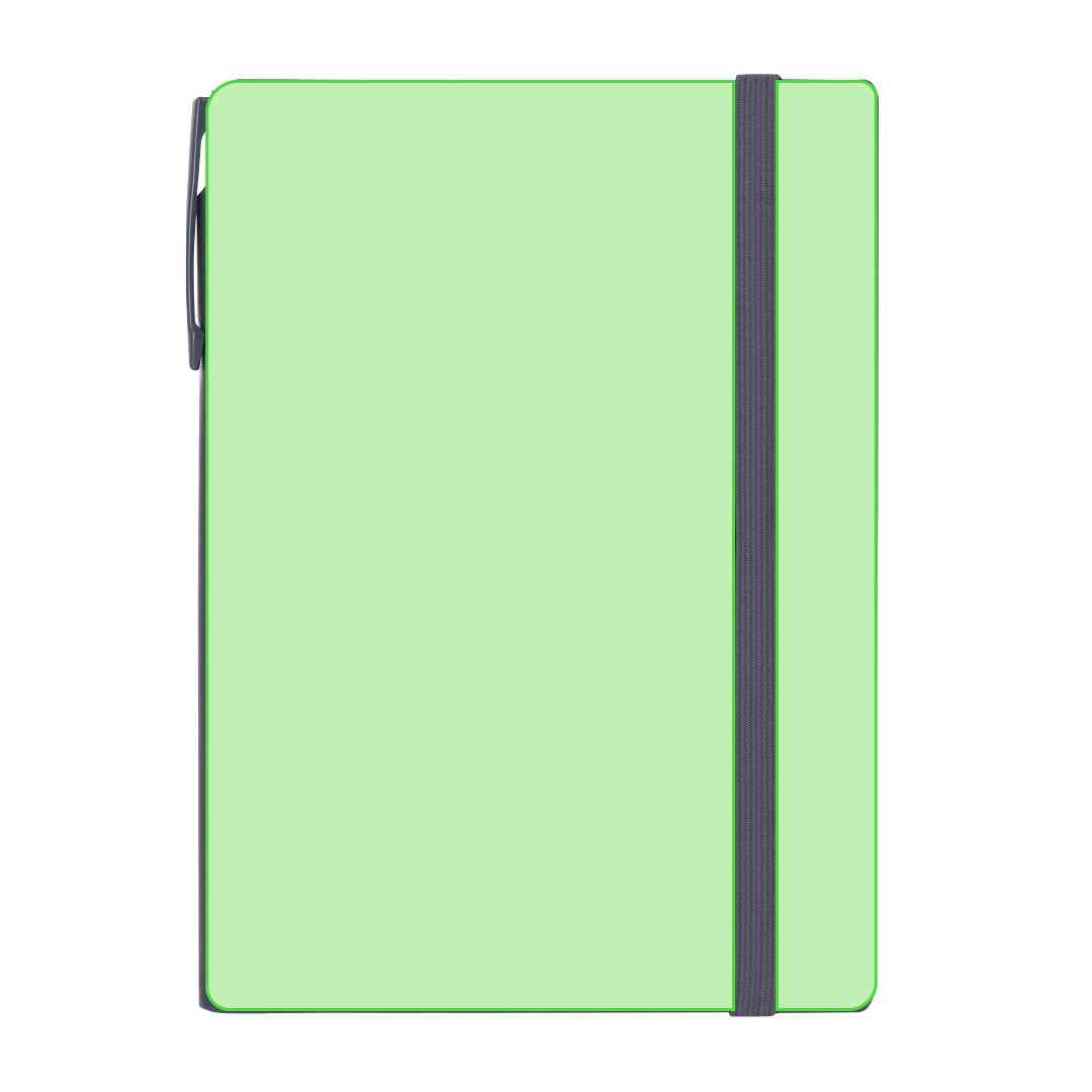 Sphere Recycled PU Notepad and Pen Set - Sustainable Office Essentials