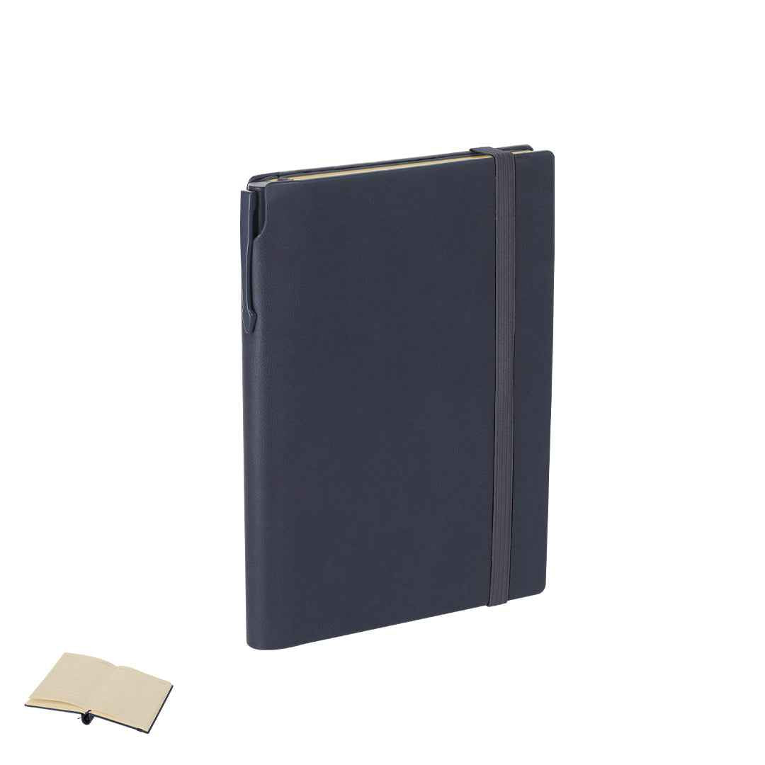 Sphere Recycled PU Notepad and Pen Set - Sustainable Office Essentials