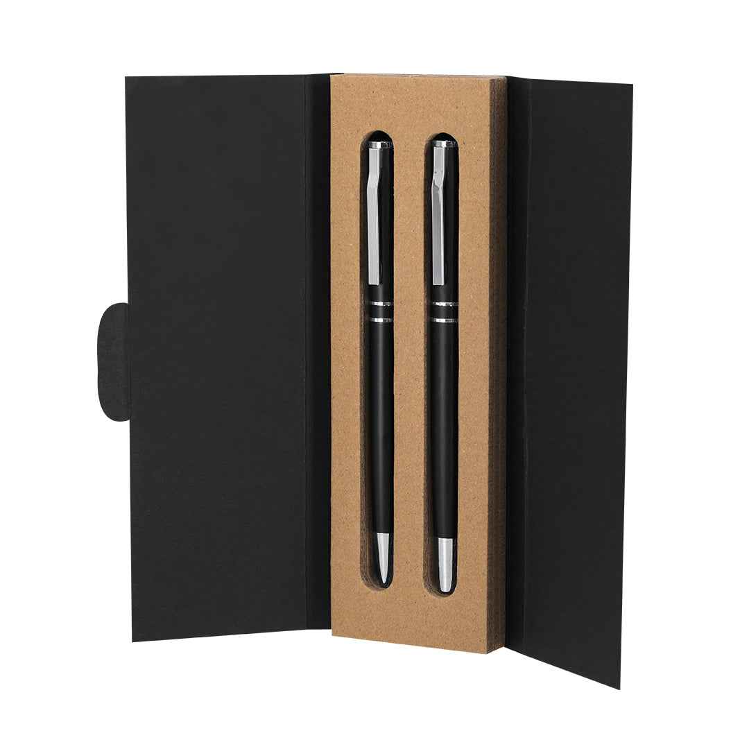 Yonder Pen and Roller Set – Recycled Aluminium Writing Instruments for Irish Businesses