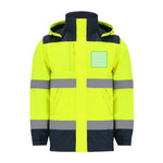 Rauric High Visibility Padded Jacket – Waterproof and Reflective Safety Wear