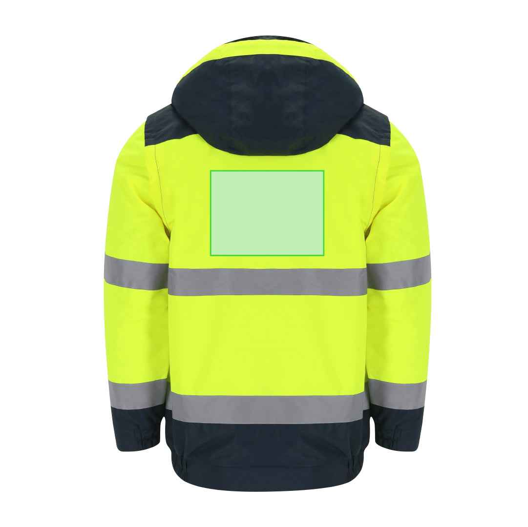 Rauric High Visibility Padded Jacket – Waterproof and Reflective Safety Wear