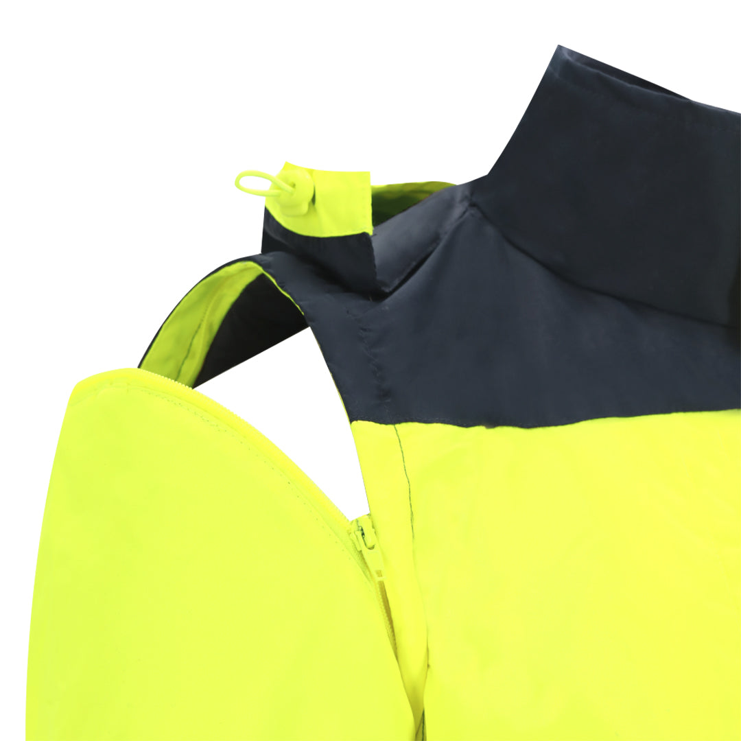 Rauric High Visibility Padded Jacket – Waterproof and Reflective Safety Wear