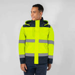 Rauric High Visibility Padded Jacket – Waterproof and Reflective Safety Wear