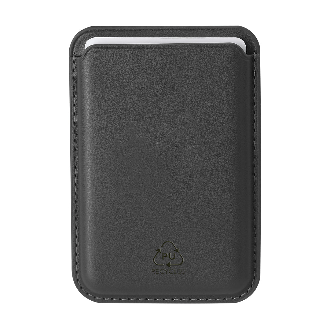 Silvan Card Holder Cover – Recycled PU Magnetic Card Protectors for Bulk Orders