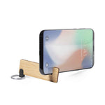 Evans Bamboo Keyring Holder – Natural and Durable Promotional Item