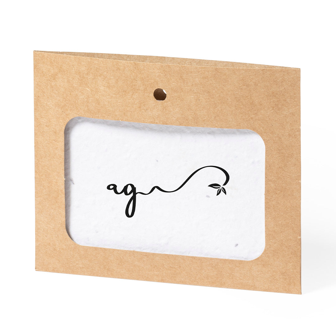 Binem Recycled Cardboard Identifier – Eco-Friendly Event Gift