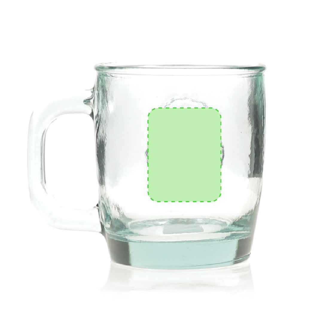 Chantir Recycled Glass Mug – 400ml Sustainable Drinkware