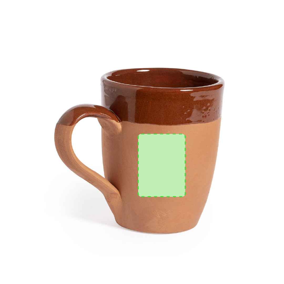 Lixus Sustainable Mug - Classic 330 ml Clay Mug from Fou Tees Ireland