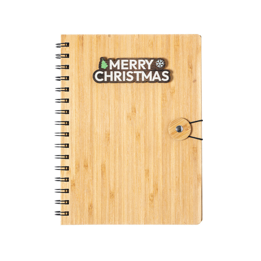 Mossel Ring Notebook – Eco-Friendly Bamboo Covers | Fou Tees Ireland