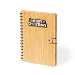 Mossel Ring Notebook – Eco-Friendly Bamboo Covers | Fou Tees Ireland